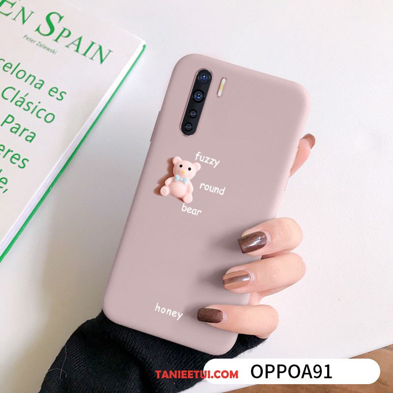 Etui Oppo A91 Silikonowe Miękki Mały, Pokrowce Oppo A91 Trójwymiarowy Kreatywne Znieść