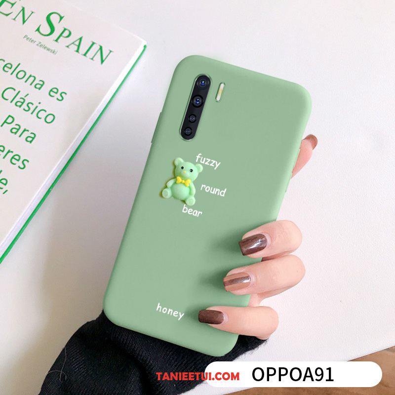 Etui Oppo A91 Silikonowe Miękki Mały, Pokrowce Oppo A91 Trójwymiarowy Kreatywne Znieść