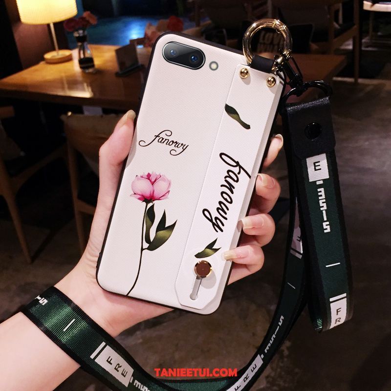 Etui Oppo Ax5 Biały Wiszące Ozdoby Kreatywne, Obudowa Oppo Ax5 Anti-fall Cienkie Modna Marka