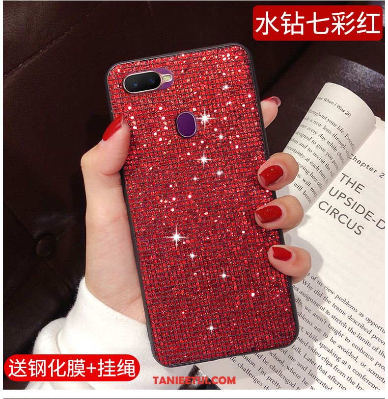 Etui Oppo Ax7 Rhinestone Telefon Komórkowy Proszek, Futerał Oppo Ax7 Luksusowy Biały Moda