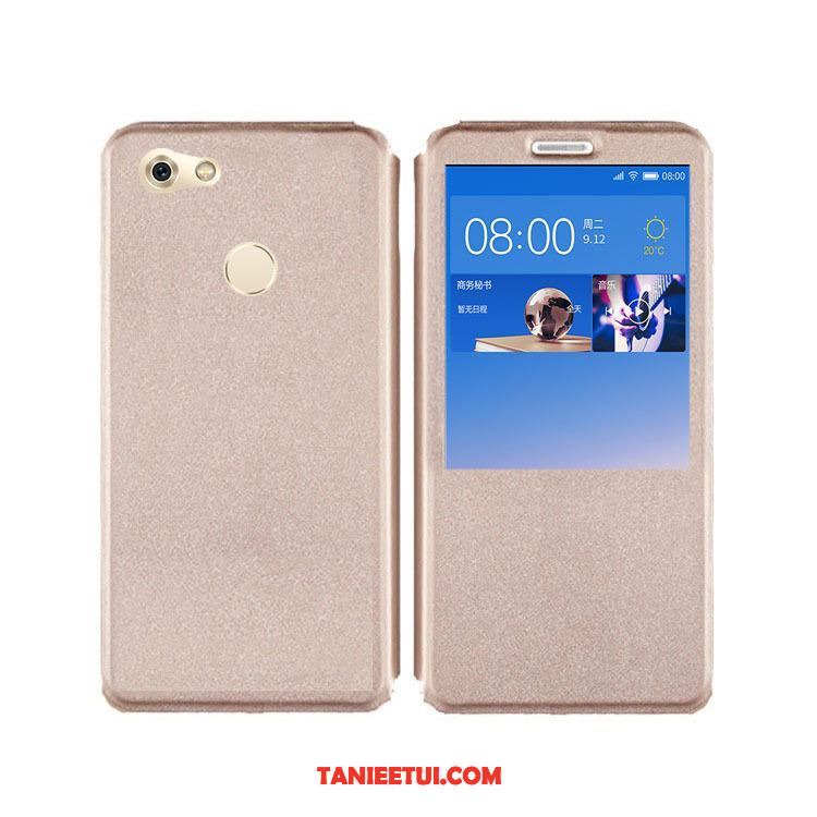 Etui Oppo F5 Telefon Komórkowy Skórzany Futerał Anti-fall, Obudowa Oppo F5 Czerwony Nowy Windows