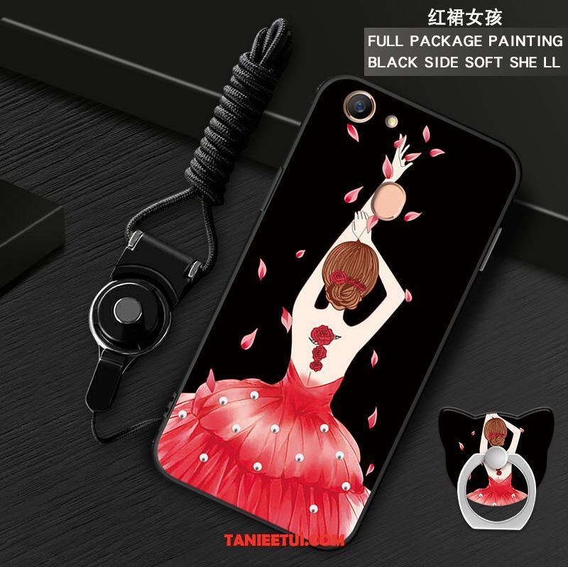 Etui Oppo F5 Wiszące Ozdoby Telefon Komórkowy All Inclusive, Futerał Oppo F5 Kreatywne Czerwony Osobowość