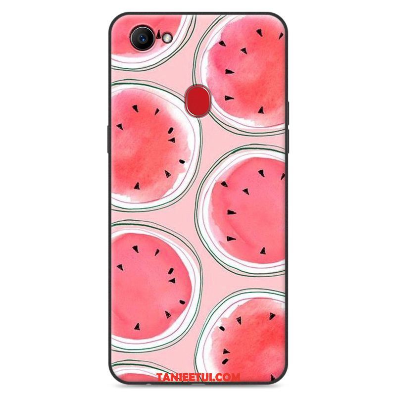 Etui Oppo F7 Anti-fall Silikonowe Miękki, Pokrowce Oppo F7 Ciemno Niebieski Kreskówka Telefon Komórkowy