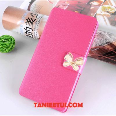 Etui Oppo F7 Czerwony Telefon Komórkowy Rhinestone, Obudowa Oppo F7 Tendencja Wspornik Ochraniacz