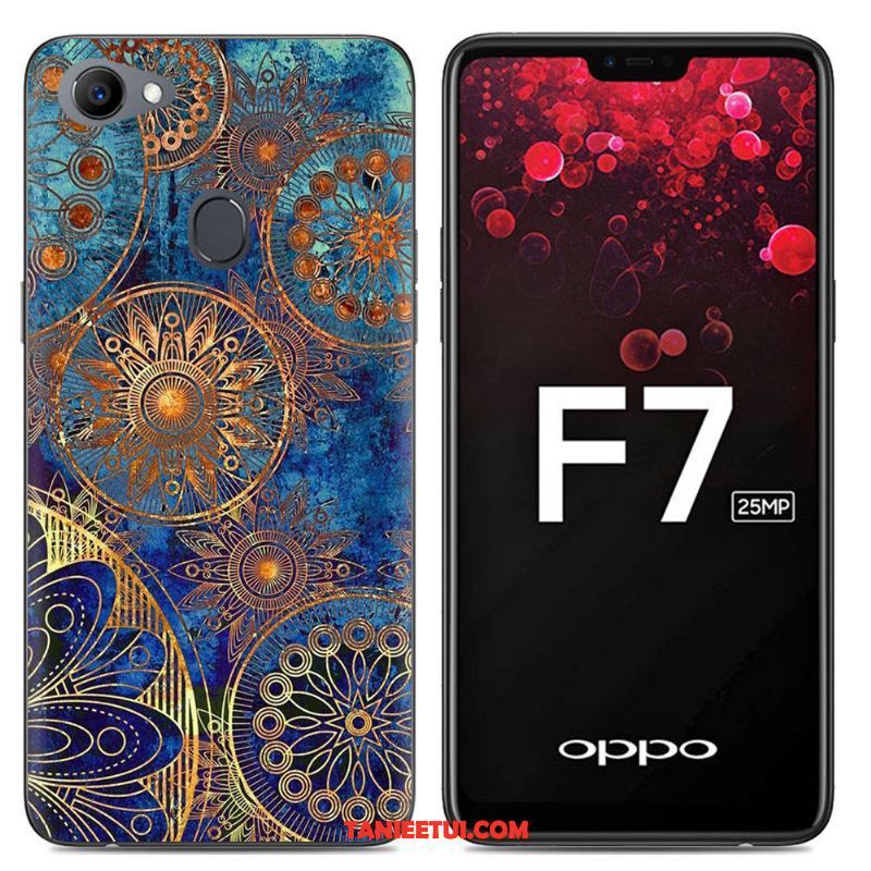 Etui Oppo F7 Kreatywne Czarny Anti-fall, Pokrowce Oppo F7 Miękki Proste Ochraniacz