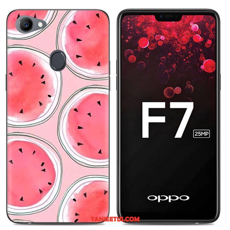 Etui Oppo F7 Kreatywne Czarny Anti-fall, Pokrowce Oppo F7 Miękki Proste Ochraniacz