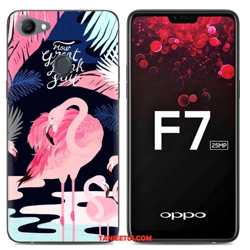 Etui Oppo F7 Kreatywne Czarny Anti-fall, Pokrowce Oppo F7 Miękki Proste Ochraniacz