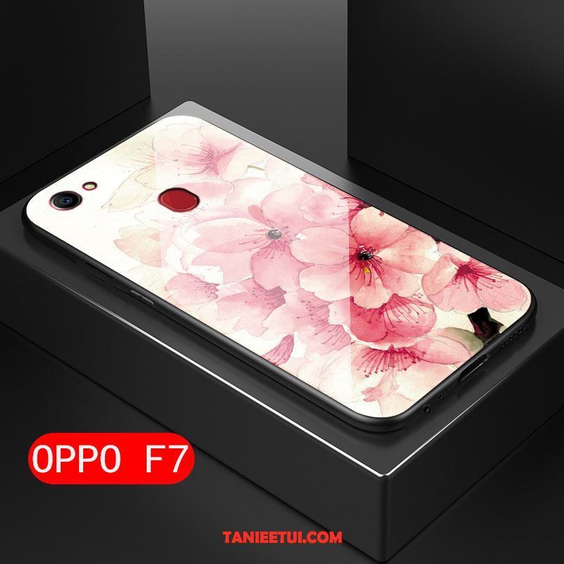 Etui Oppo F7 Różowe Trudno All Inclusive, Obudowa Oppo F7 Ochraniacz Silikonowe Mały