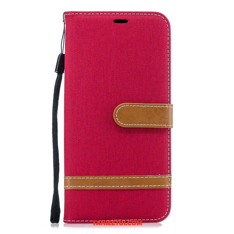 Etui Oppo F7 Youth Proste Telefon Komórkowy Denim, Futerał Oppo F7 Youth Purpurowy Osobowość Jasny