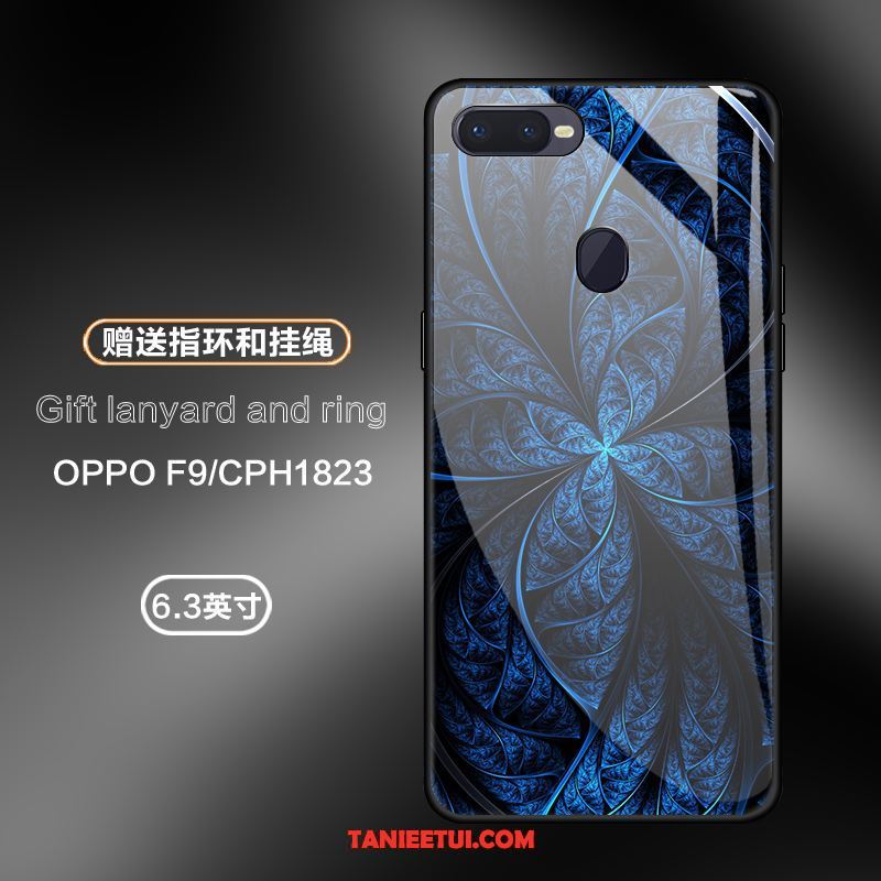 Etui Oppo F9 Kreatywne Telefon Komórkowy Anti-fall, Pokrowce Oppo F9 Różowy All Inclusive Szkło