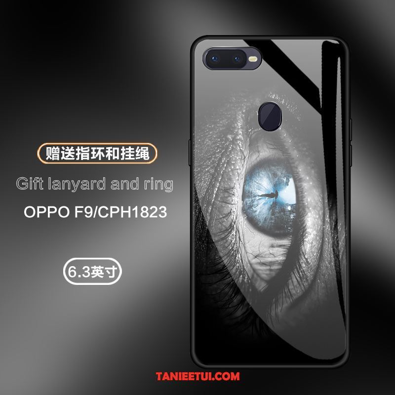 Etui Oppo F9 Kreatywne Telefon Komórkowy Anti-fall, Pokrowce Oppo F9 Różowy All Inclusive Szkło