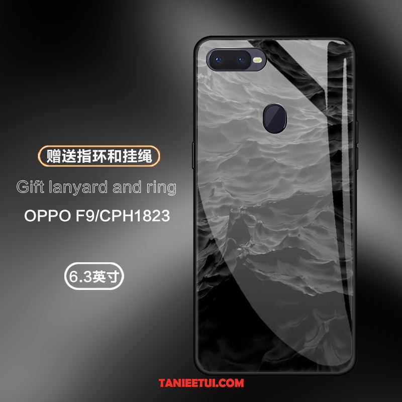 Etui Oppo F9 Kreatywne Telefon Komórkowy Anti-fall, Pokrowce Oppo F9 Różowy All Inclusive Szkło