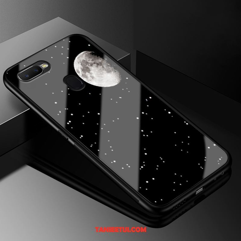 Etui Oppo F9 Starry Gazy Trudno Telefon Komórkowy, Pokrowce Oppo F9 Starry Kreatywne Ochraniacz Szkło