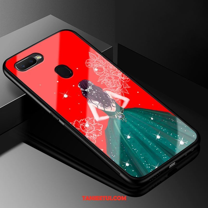 Etui Oppo F9 Starry Gazy Trudno Telefon Komórkowy, Pokrowce Oppo F9 Starry Kreatywne Ochraniacz Szkło