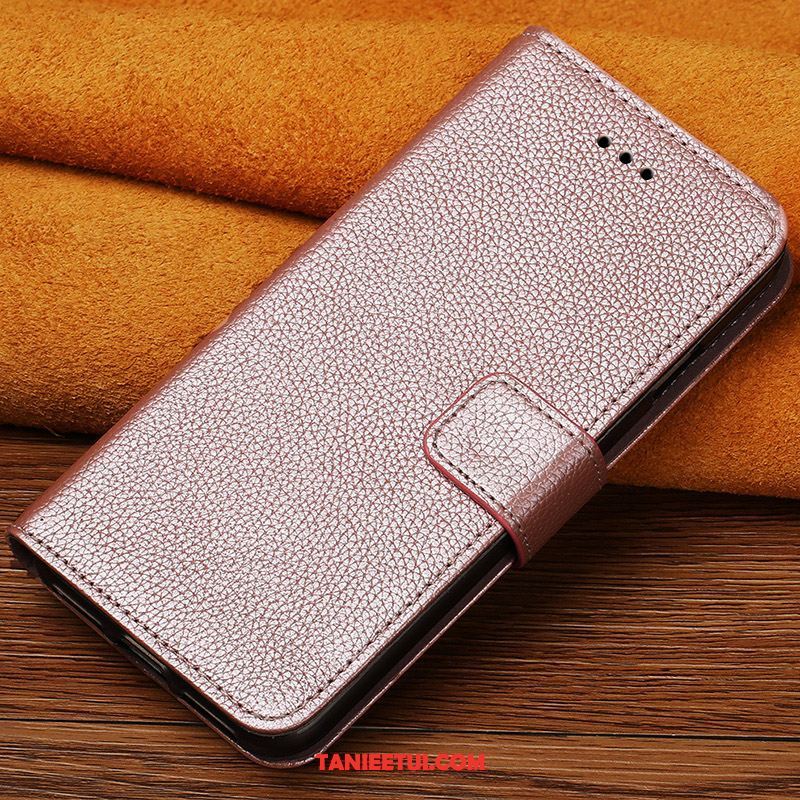 Etui Oppo F9 Starry Klapa Portfel All Inclusive, Pokrowce Oppo F9 Starry Skóra Bydlęca Karta Skórzany Futerał Braun