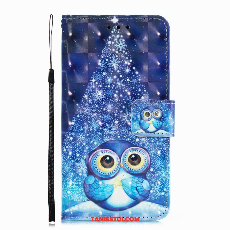 Etui Oppo F9 Starry Kreatywne Ochraniacz Skórzany Futerał, Futerał Oppo F9 Starry Telefon Komórkowy Osobowość Purpurowy