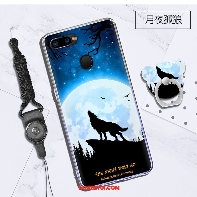 Etui Oppo F9 Starry Kreskówka Ochraniacz Osobowość, Futerał Oppo F9 Starry Ring Przezroczysty Wiszące Ozdoby