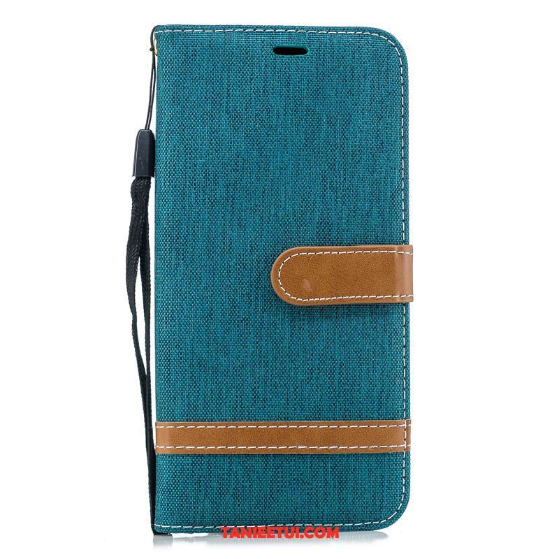 Etui Oppo F9 Starry Proste Denim Niebieski, Futerał Oppo F9 Starry Telefon Komórkowy Jasny Osobowość