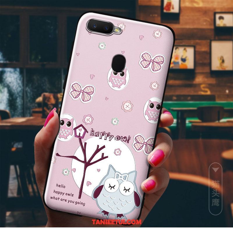 Etui Oppo F9 Starry Relief Akcesoria Chiński Styl, Obudowa Oppo F9 Starry Silikonowe Osobowość Czarny