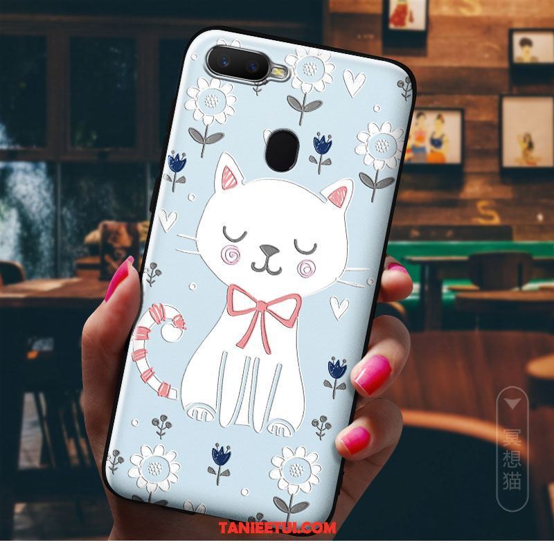 Etui Oppo F9 Starry Relief Akcesoria Chiński Styl, Obudowa Oppo F9 Starry Silikonowe Osobowość Czarny