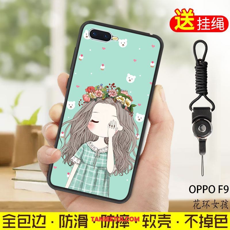 Etui Oppo F9 Starry Tendencja Kreatywne Ochraniacz, Futerał Oppo F9 Starry Miękki Telefon Komórkowy Biały