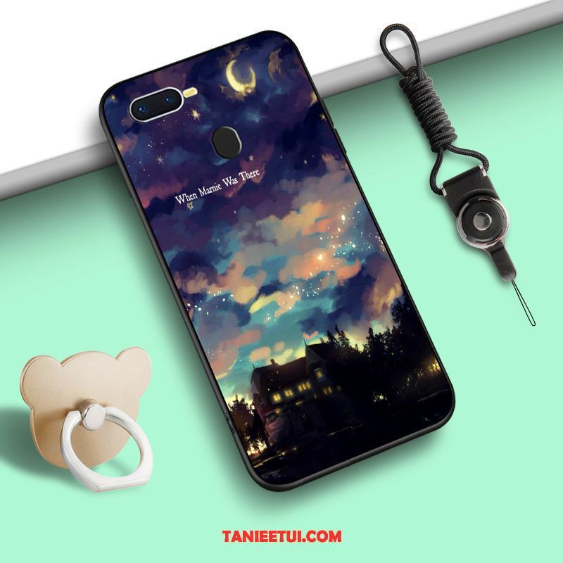 Etui Oppo F9 Starry Tendencja Kreatywne Ochraniacz, Futerał Oppo F9 Starry Miękki Telefon Komórkowy Biały