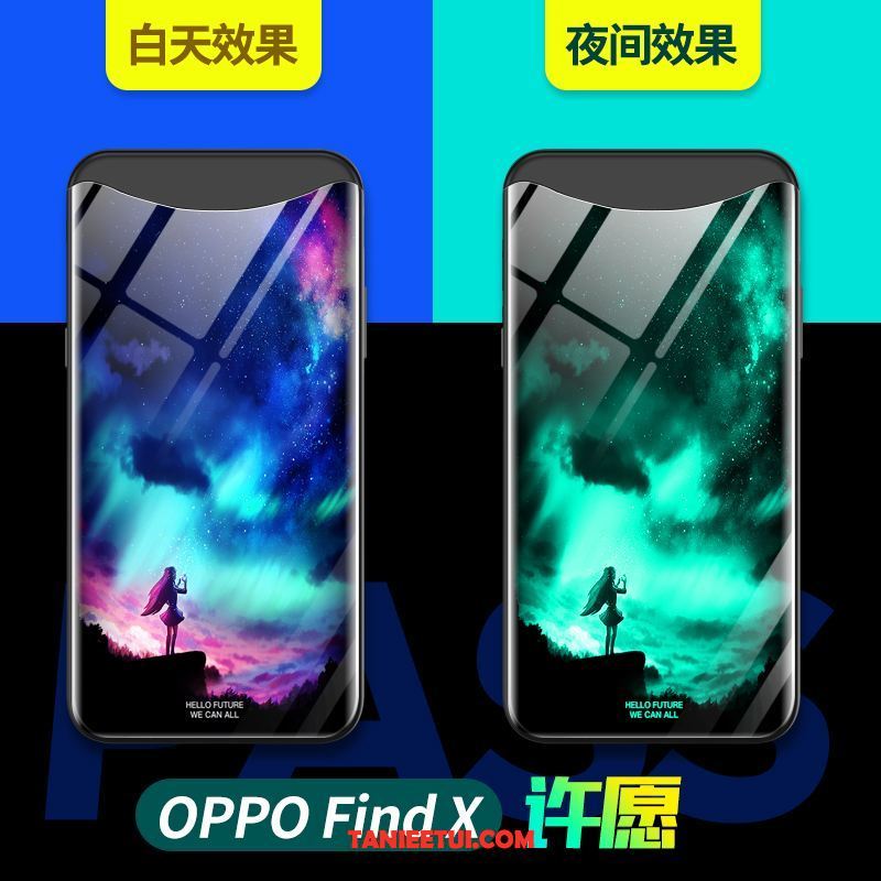 Etui Oppo Find X All Inclusive Ochraniacz Silikonowe, Pokrowce Oppo Find X Kreatywne Anti-fall Zielony