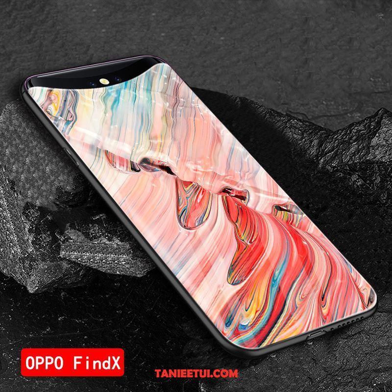 Etui Oppo Find X Kreatywne Telefon Komórkowy Wzór, Pokrowce Oppo Find X Czarny Tendencja Europa