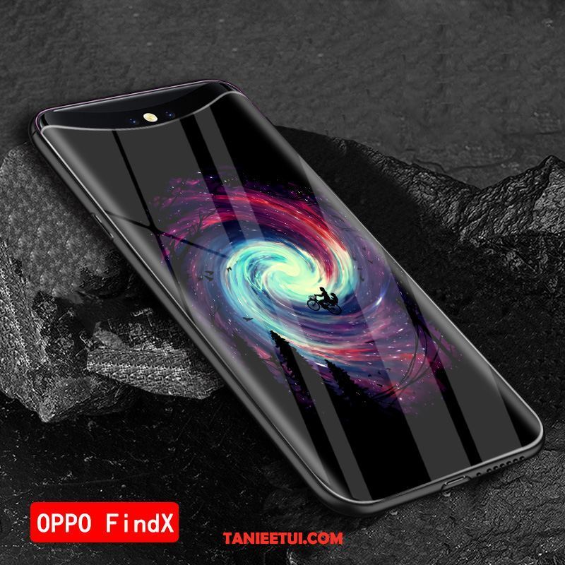 Etui Oppo Find X Kreatywne Telefon Komórkowy Wzór, Pokrowce Oppo Find X Czarny Tendencja Europa