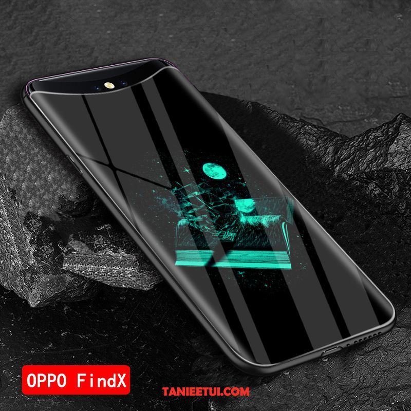 Etui Oppo Find X Kreatywne Telefon Komórkowy Wzór, Pokrowce Oppo Find X Czarny Tendencja Europa