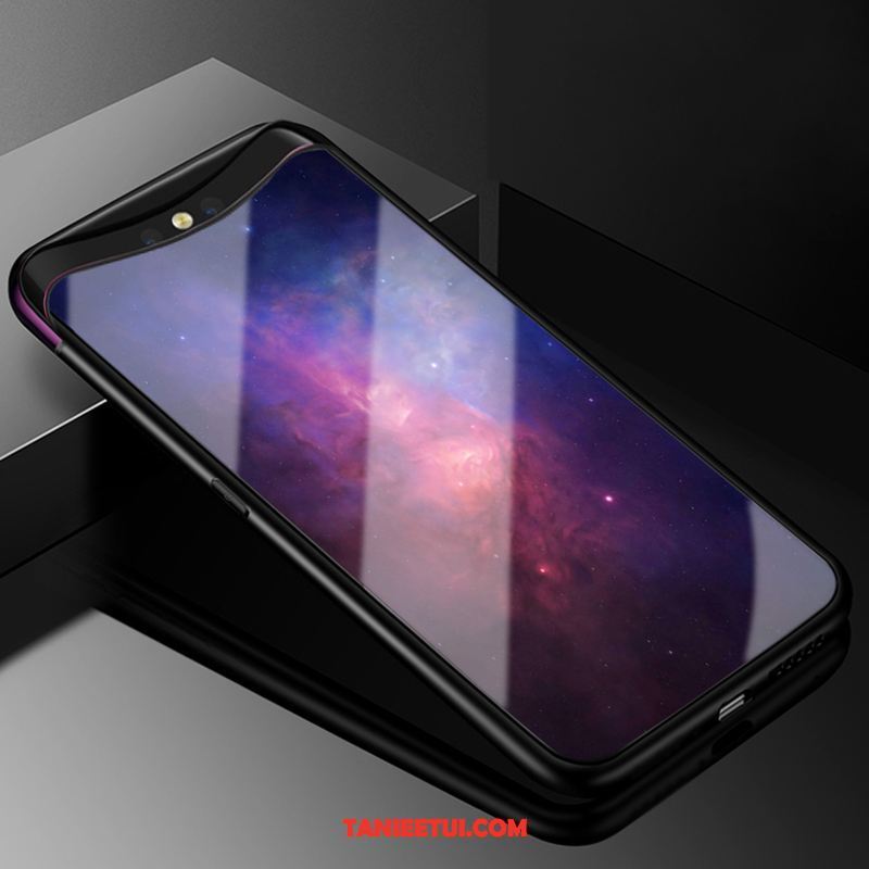 Etui Oppo Find X Silikonowe Piękny Kreskówka, Obudowa Oppo Find X Kreatywne Obrzeża Purpurowy