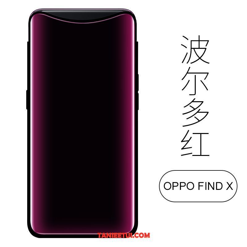 Etui Oppo Find X Silikonowe Szkło All Inclusive, Pokrowce Oppo Find X Tendencja Kreatywne Nowy