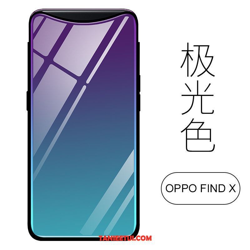 Etui Oppo Find X Silikonowe Szkło All Inclusive, Pokrowce Oppo Find X Tendencja Kreatywne Nowy