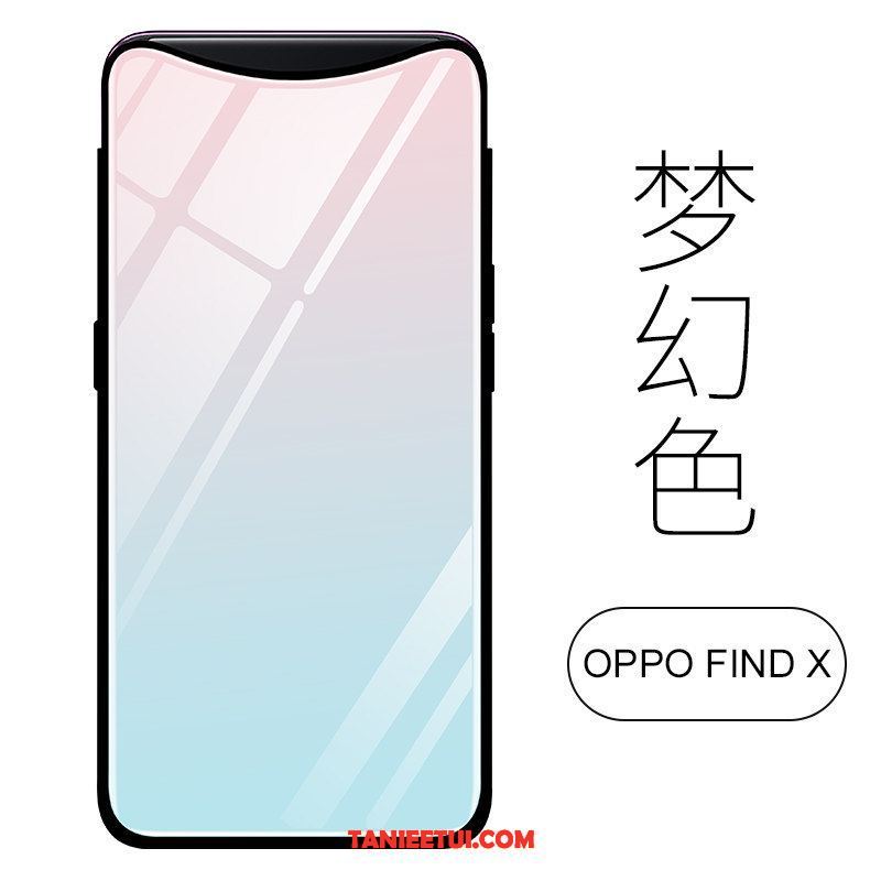 Etui Oppo Find X Silikonowe Szkło All Inclusive, Pokrowce Oppo Find X Tendencja Kreatywne Nowy