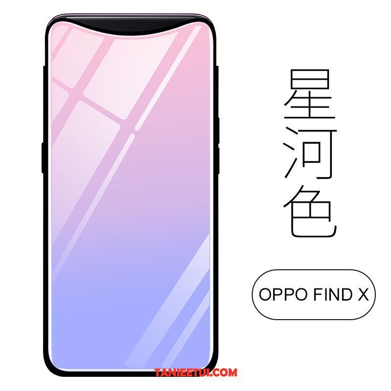 Etui Oppo Find X Silikonowe Szkło All Inclusive, Pokrowce Oppo Find X Tendencja Kreatywne Nowy