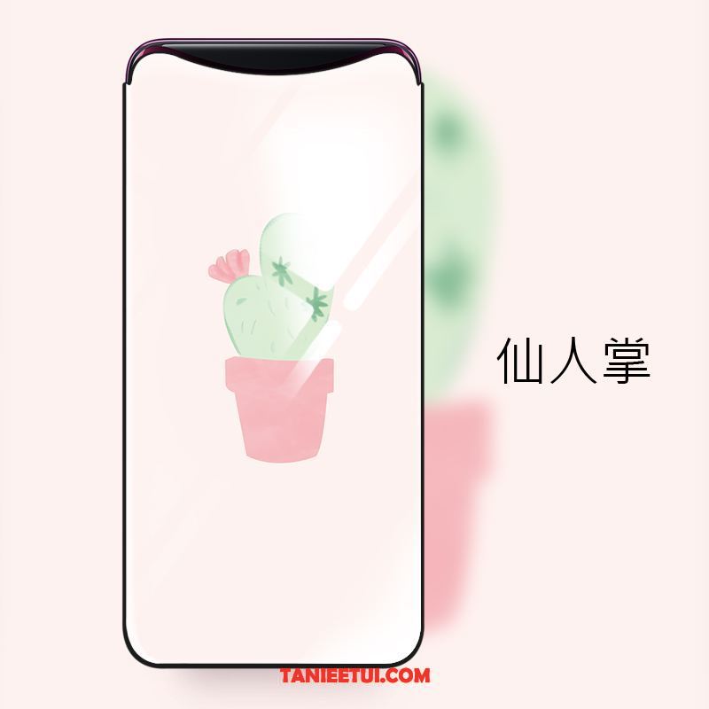 Etui Oppo Find X Szkło Hartowane Anti-fall Proste, Pokrowce Oppo Find X Moda Truskawka Modna Marka