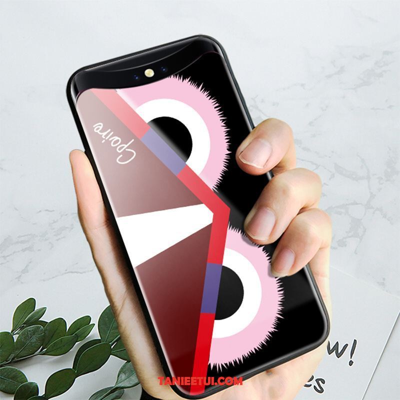 Etui Oppo Find X Telefon Komórkowy Anti-fall Piękny, Pokrowce Oppo Find X Osobowość Czerwony Netto Kreatywne