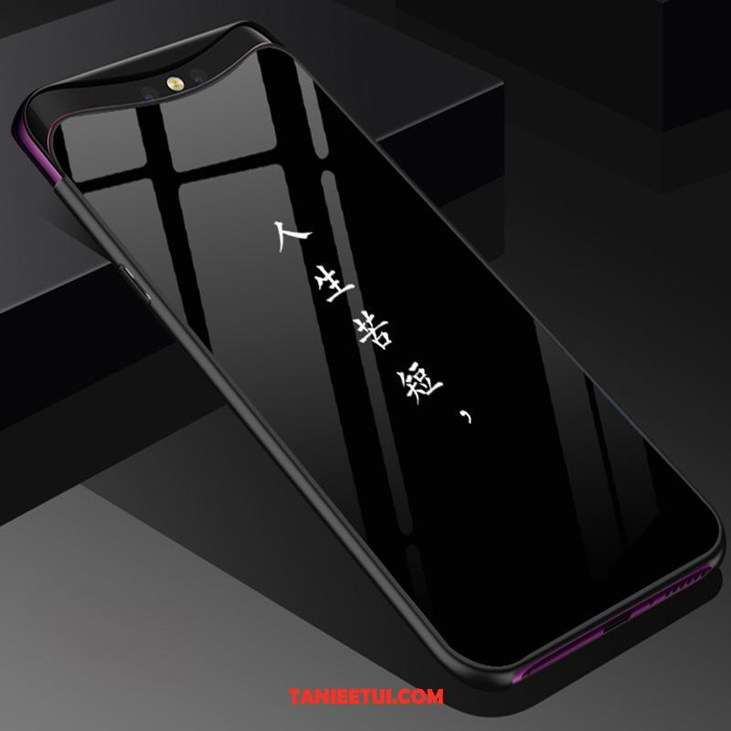 Etui Oppo Find X Telefon Komórkowy Czerwony Netto Kreatywne, Pokrowce Oppo Find X All Inclusive Anti-fall Tendencja