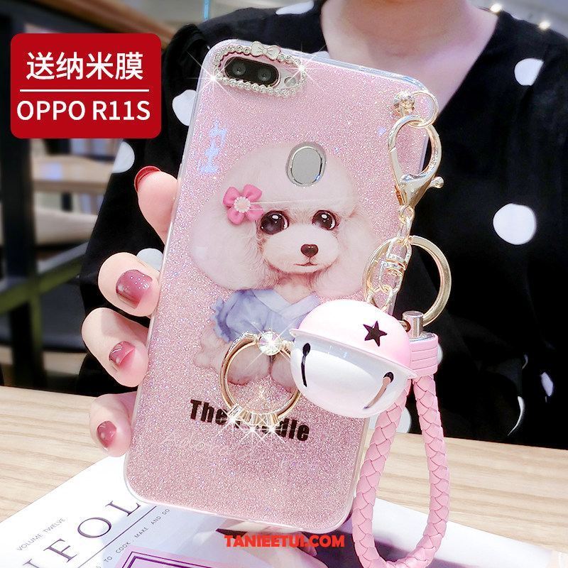 Etui Oppo R11s Anti-fall Różowe Silikonowe Etui, Pokrowce Oppo R11s Czerwony Netto Mały Tendencja