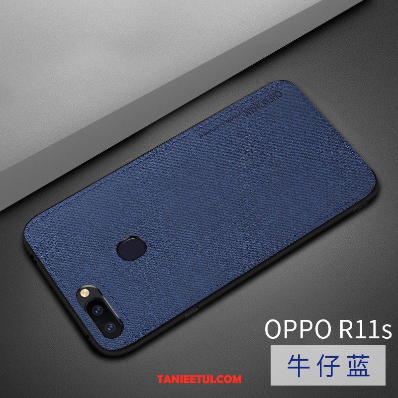 Etui Oppo R11s Anti-fall Żółty Silikonowe, Futerał Oppo R11s Ochraniacz Wzór Magnetyzm