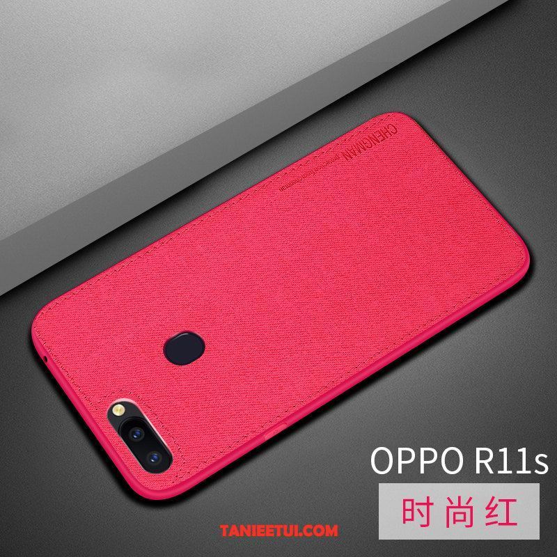 Etui Oppo R11s Anti-fall Żółty Silikonowe, Futerał Oppo R11s Ochraniacz Wzór Magnetyzm