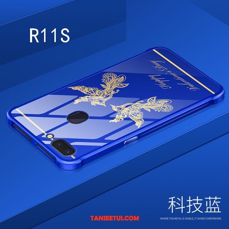 Etui Oppo R11s Czarny Telefon Komórkowy Granica, Obudowa Oppo R11s All Inclusive Ochraniacz Czerwony Netto