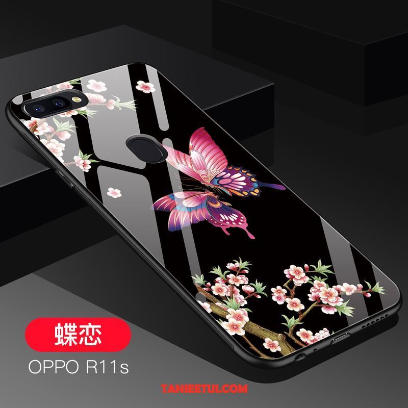 Etui Oppo R11s Niebieski Chłodna Miękki, Obudowa Oppo R11s Tendencja Telefon Komórkowy Szkło