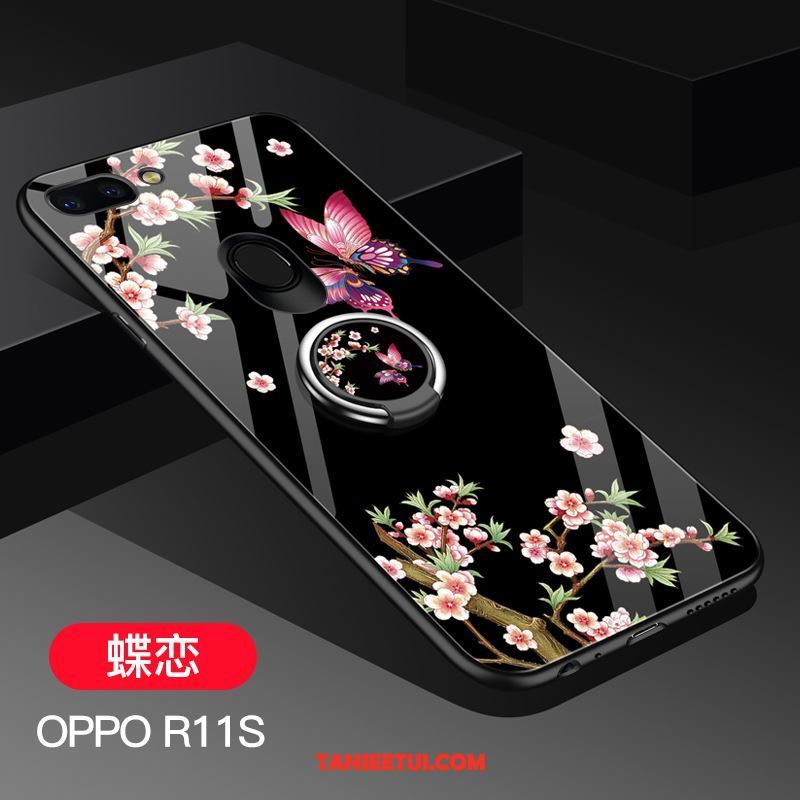 Etui Oppo R11s Ochraniacz Telefon Komórkowy Ciemno Niebieski, Obudowa Oppo R11s Silikonowe Szkło Miękki