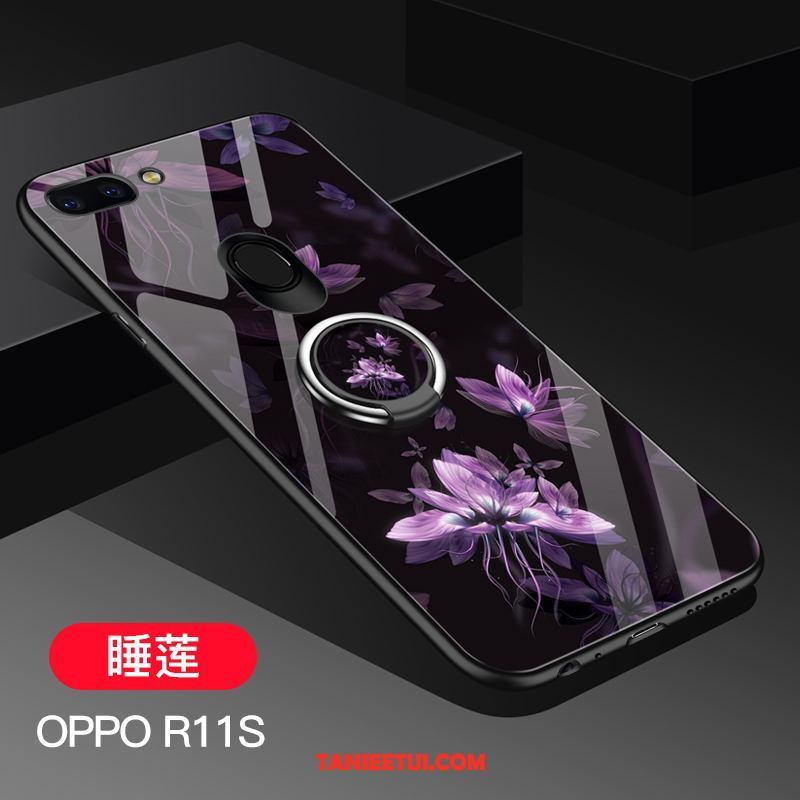 Etui Oppo R11s Ochraniacz Telefon Komórkowy Ciemno Niebieski, Obudowa Oppo R11s Silikonowe Szkło Miękki