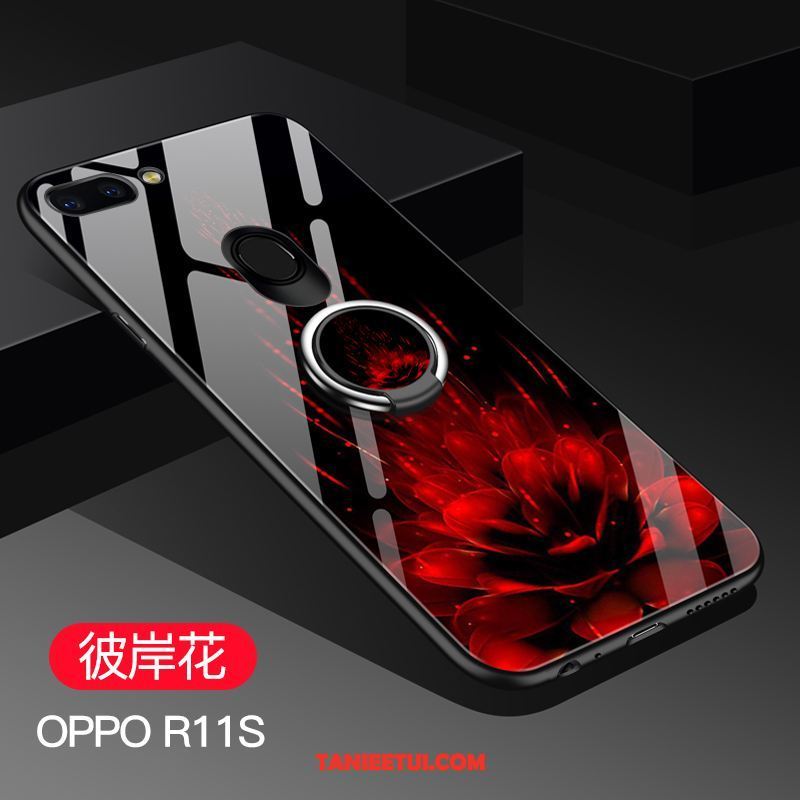 Etui Oppo R11s Szkło Nubuku Tendencja, Obudowa Oppo R11s Telefon Komórkowy All Inclusive Purpurowy