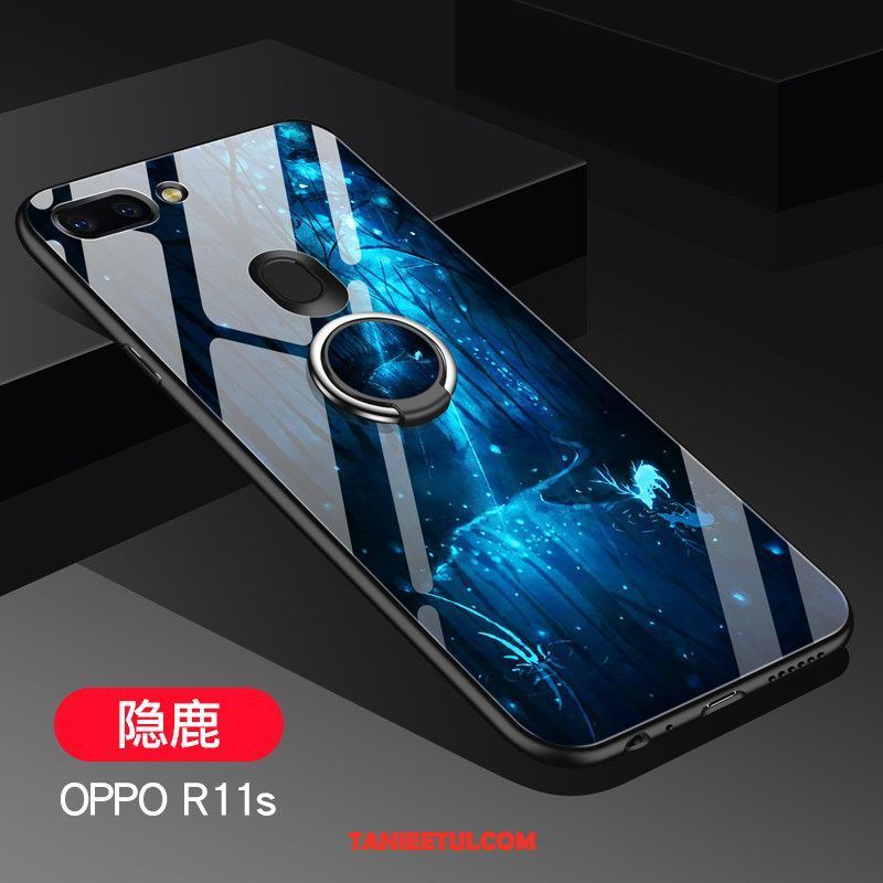 Etui Oppo R11s Szkło Nubuku Tendencja, Obudowa Oppo R11s Telefon Komórkowy All Inclusive Purpurowy