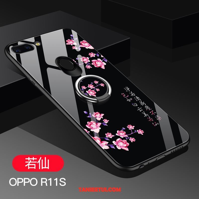 Etui Oppo R11s Szkło Nubuku Tendencja, Obudowa Oppo R11s Telefon Komórkowy All Inclusive Purpurowy