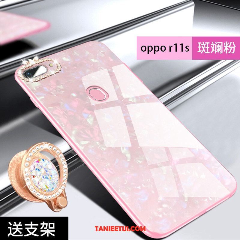 Etui Oppo R11s Telefon Komórkowy Szkło Piękny, Obudowa Oppo R11s Czerwony Tendencja Czerwony Netto