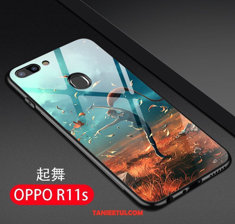 Etui Oppo R11s Tendencja Anti-fall Silikonowe, Futerał Oppo R11s All Inclusive Ochraniacz Szkło